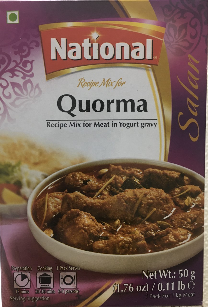 National Quorma Spice Mix 50 grm 