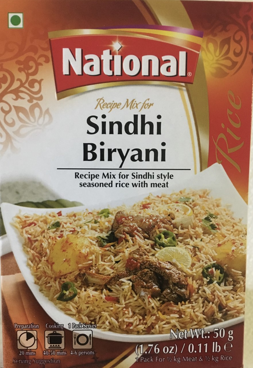 National Sindhi Biryani Spice Mix 50 grm  