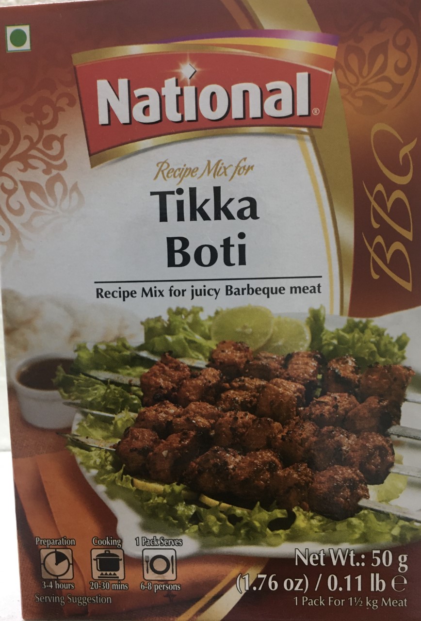 National Tikka Boti Spice Mix 50 grm  