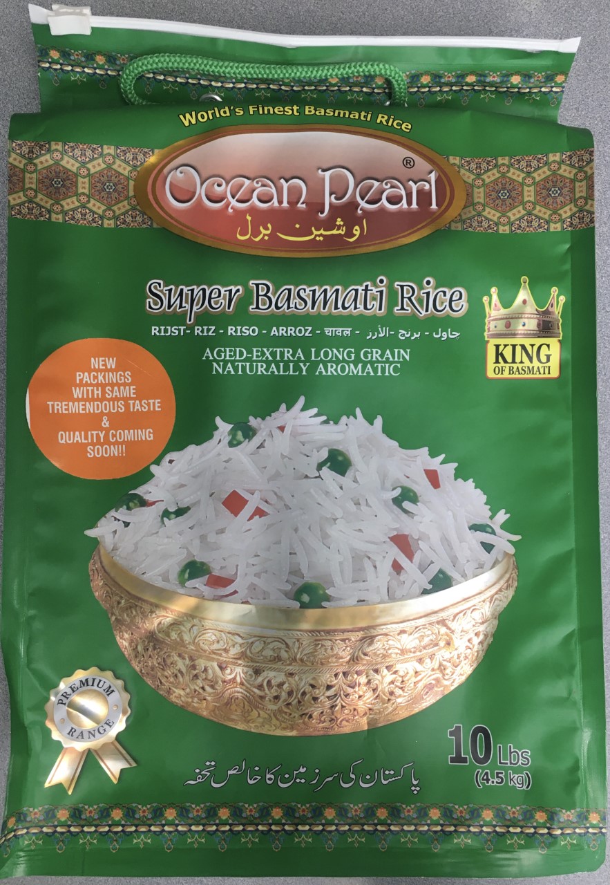 Ocean Pearl Super Basmati Rice 10 lbs 