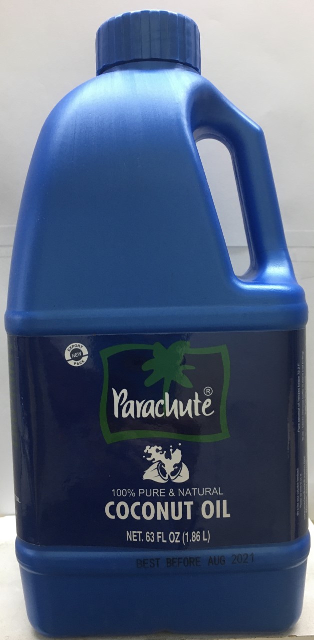 Parachute 100% pure & Natural Coconut Oil 63 oz