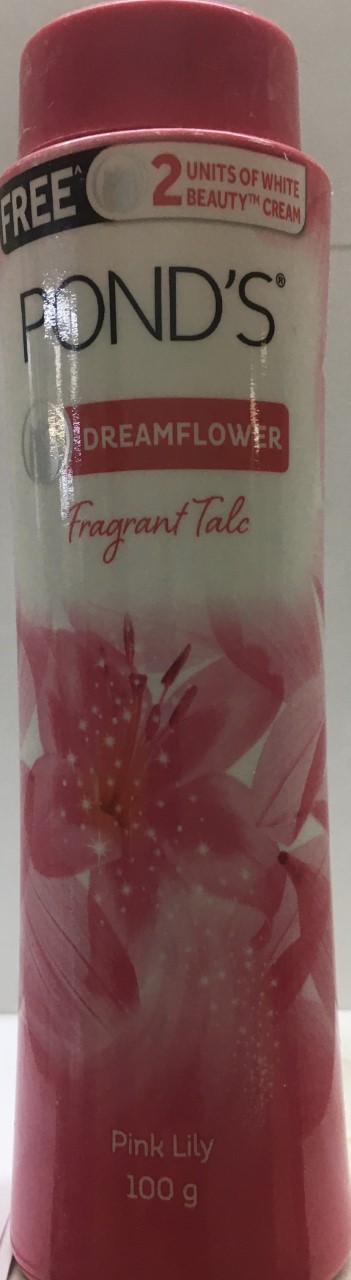 POND'S Dreamflower Fragrant Talcum Powder,Pink Lily 100 grm