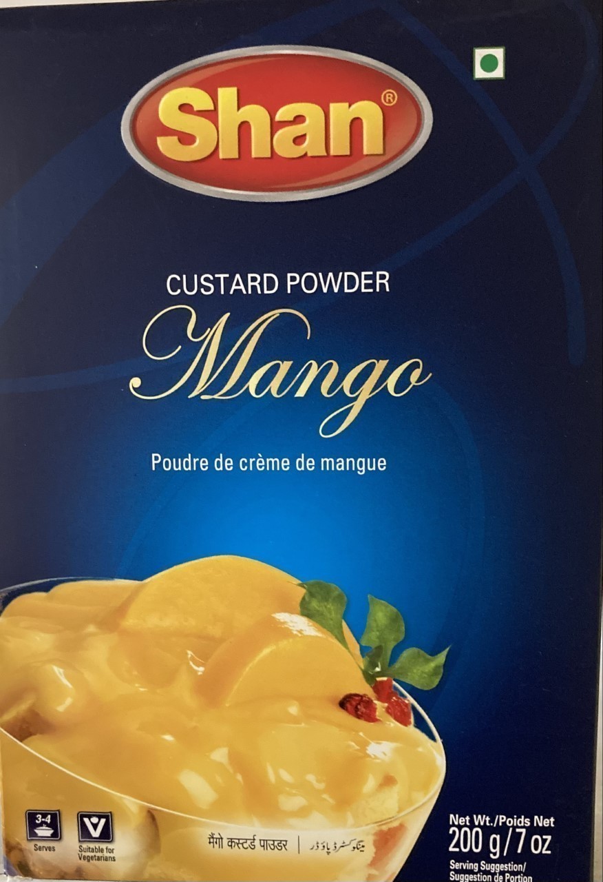 Shan Custard Powder Mango Flavour 7 oz 