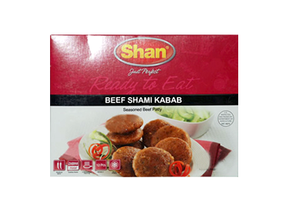 Shan Beef Shami  Kabab  5  pcs 200 grm