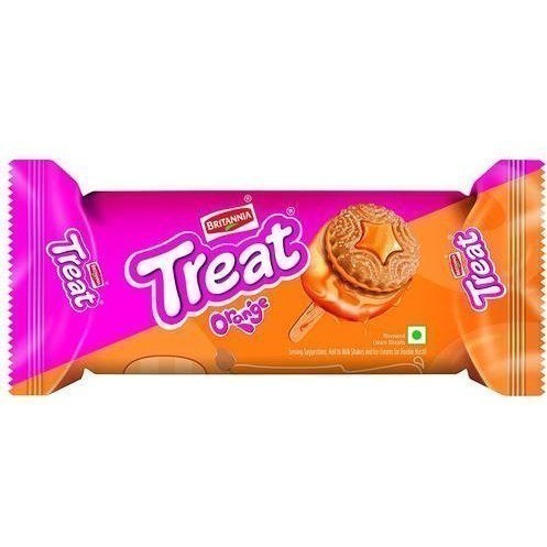 Britannia Treat Orange Cream Biscuits 4.23 oz