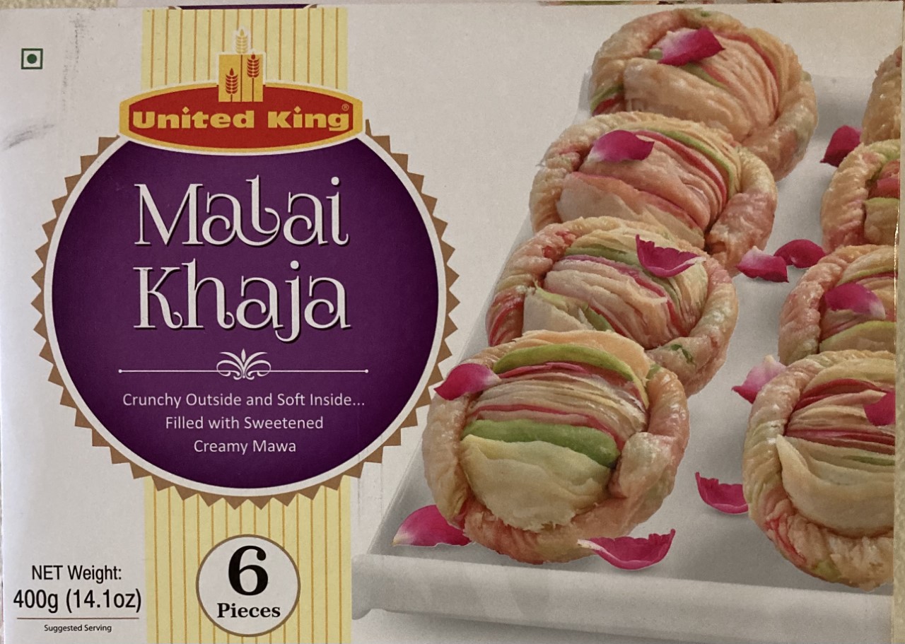 United King Malai Khaja - 6 pcs - 14.1 oz