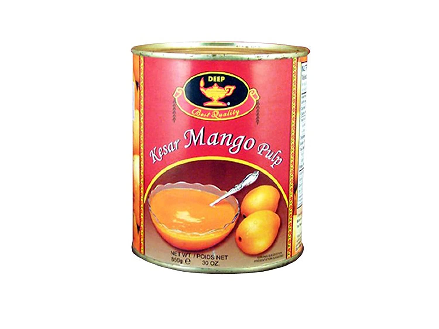 Deep Kesar Mango Pulp 30 oz