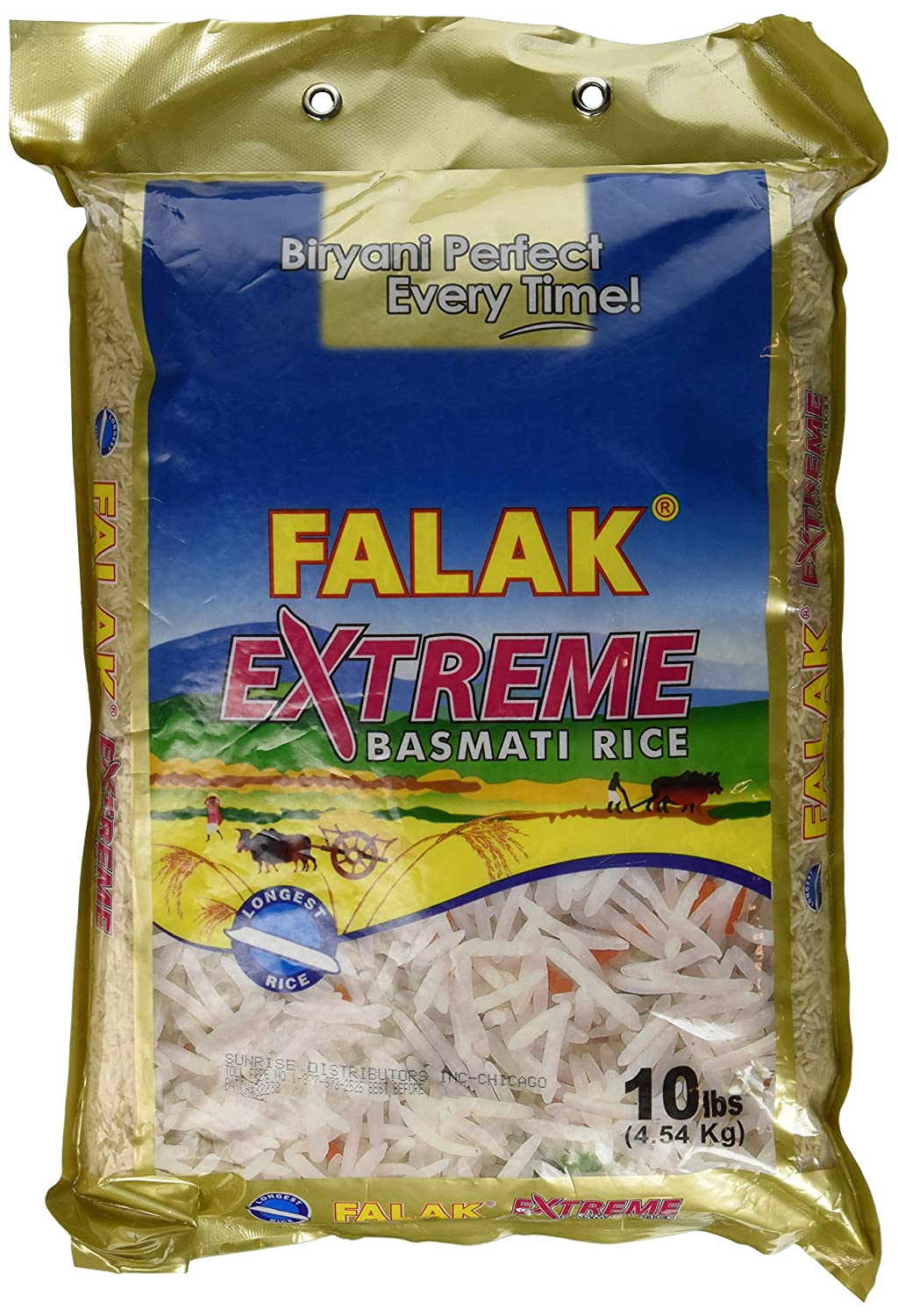 Falak Extreme Basmati Rice 10lb Falak Extreme Basmati Rice 10lb