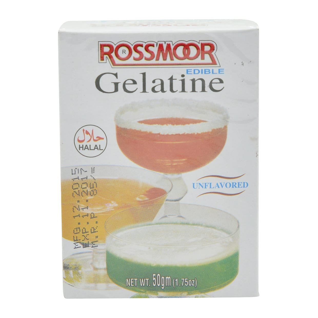 Rossmoor Edible Halal Gelatine 50 grm