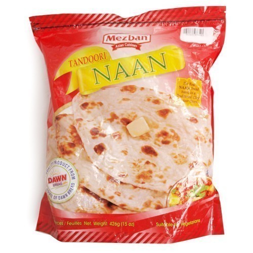 Mezban Tandoori Naan-15 pcs-45 oz