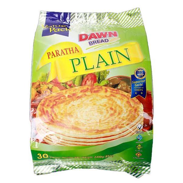 Dawn Plain Paratha, Value Pack 30 Pcs 85 oz