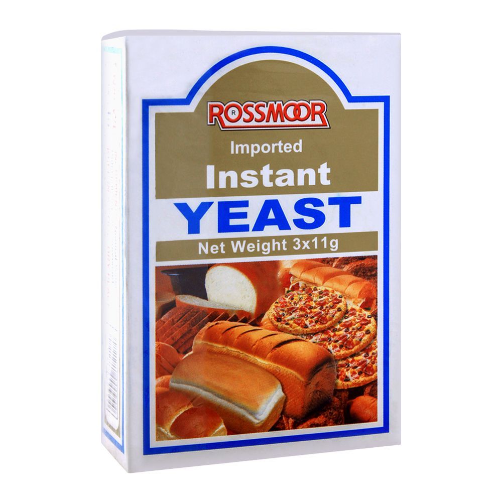 Rossmoor Imported Instant Yeast 3x11 grm Rossmoor Imported Instant Yeast 3x11 grm