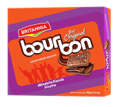 Britannia Bourbon Chocolate Flavoured Cream Biscuits 27.51 oz 