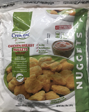 Crescent Foods Chicken Breast Breaded Nuggets 3 lbs
