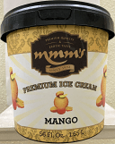MMM's Mango Ice Cream 1.65 L