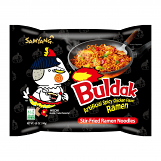  Samyang Buldak Artificial Spicy Chicken Flavored Stir-Fried Ramen Noodles 4.94 oz