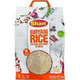 Shan Biryani Estra Long Grain Basmati Rice 10lb