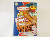 Mezban Mild Chicken Seekh Kabab ( Family Pack ) 16 pcs 560 grm 