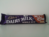 Cadbury Dairy Milk Whole Nut 120 grm  