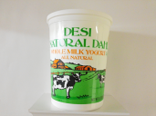 Desi Whole Milk Yogurt 5 lbs